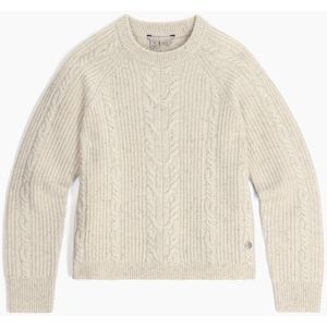 Royal Robbins - Rockcraft Cable Crew - Trui - Dames - Merinowol - Soapstone Heather