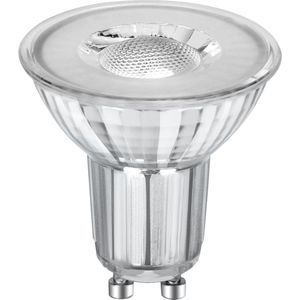 LED Spot - GU10 PAR16 - Velvalux - Dimbaar - 6W 480lm 38D - 840 Natuurlijk Wit 4000K | Vervangt 68W