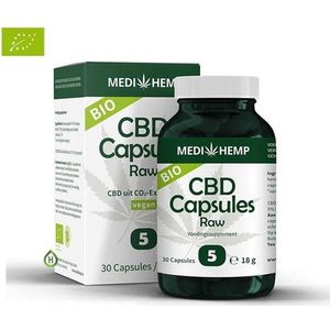Medihemp CBD Capsules - 5% - 30 caps