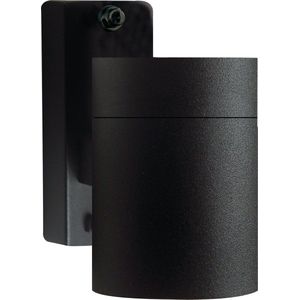 Wandlamp Buiten Zwart - GU10 Fitting - IP54 - Tin