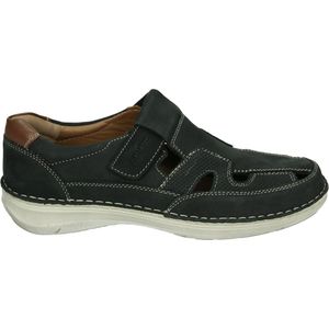Josef Seibel NEW ANVERS 81 - Heren sandalen - Kleur: Blauw - Maat: 42