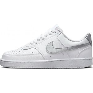 Nike Court Vision Low Next Nature - Sneakers - Maat 44.5 - Wit/Zilver
