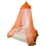 Deconet klamboe - Marrakech- Topring 65cm x 1250cm Omtrek- ORANGE 1-2pers