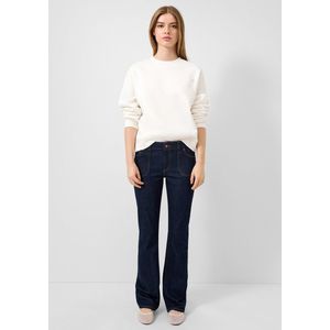 QS - Jeans - Donkerblauw - Flared - Mid Waist