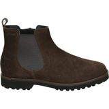 SIOUX - Enkellaarsjes - Donkerbruin - Leer - Suède