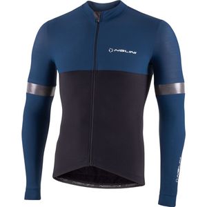 Nalini - Heren - Fietsshirt - Lange Mouwen - Wielrenshirt - Zwart - NEW WARM REFLEX J - XS