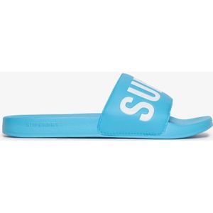 Superdry - Core badslippers met print - Heren - Slippers