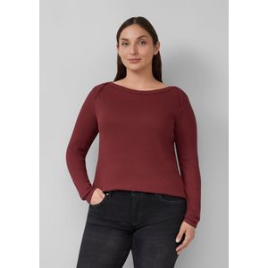 s.Oliver Curve top donkerrood