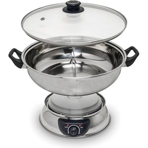 Remo - Elektrische Fonduepan - Hotpot - 4.5L - 1600W