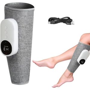 Draadloos 3-in-1 kuitmassageapparaat met warmtedruk en luchtcompressie