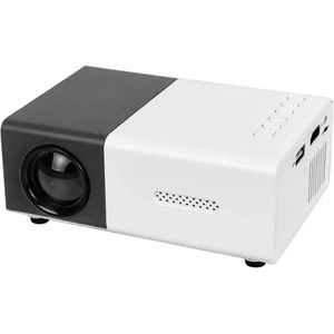 Vitdipy - Beamer - Projector - HD - Mini Projector - Smart Beamer - IOS & Android - Met Afstandsbediening - Resolutie van 320 x 240 - Zwart