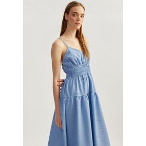 Maxi-lengte Gelaagd Spaghettikleid
