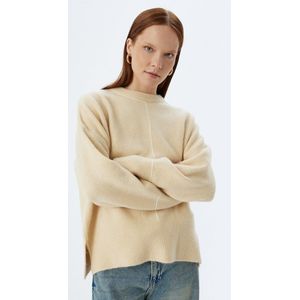 Sweater - Ronde Kraag - Extra Groot - Heup Lengte - Lange Mouw