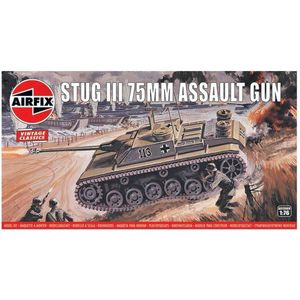 Airfix - Stug Iii 75mm Assault Gun (Af01306v) - modelbouwsets, hobbybouwspeelgoed voor kinderen, modelverf en accessoires