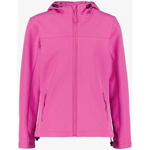Mountain Peak - Softshell Jas - Roze - Meisjes - Maat 176