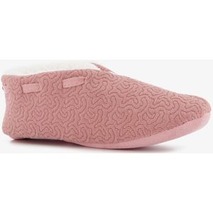 Thu!s gevoerde dames sloffen roze - Maat 36 - Pantoffels