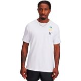 Under Armour - Evol Logo - T-shirt - Wit - Korte Mouwen