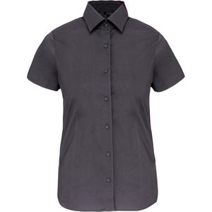 Kariban - K532 - Blouse - Zinc - Korte Mouwen