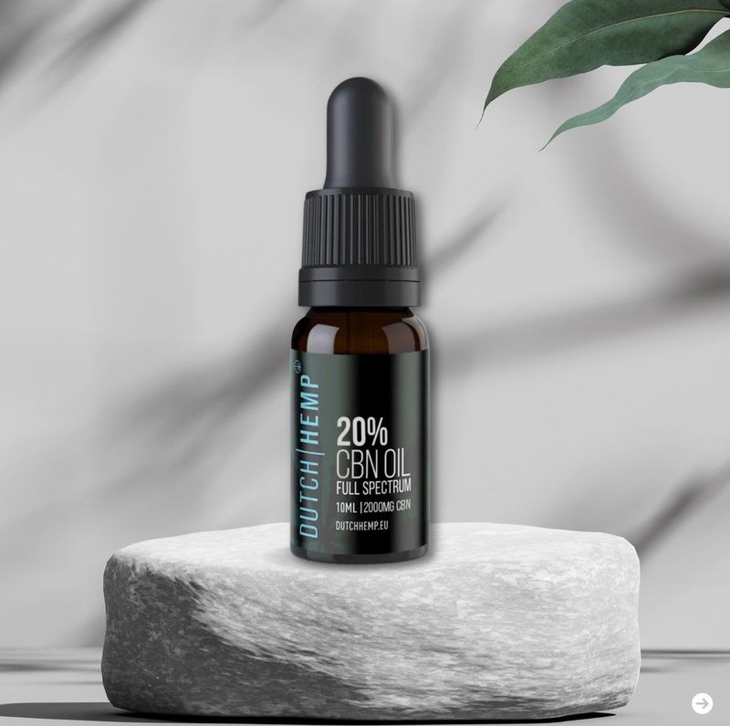 Dutch Hemp CBN-olie 20% 10 ml