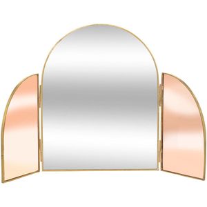 5Five Col Make up spiegel - Rose - H25,5cm