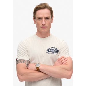 Superdry - Klassiek T-shirt met Vintage Logo - Heren - T-shirts