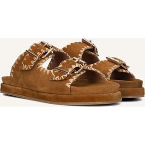 BLASZ - MAG-40 Slippers - Dames - Camel - Zacht Materiaal