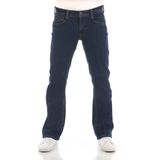 Mustang - Oregon - Bootcut Jeans - Blauw - Volwassenen Denim Jeansbroek
