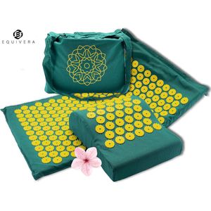 Equivera Shakti Mat - Acupressuur Mat - Acupressuurmat - Mat Met Spijkers - Spijkermat