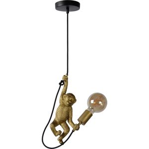 Lucide EXTRAVAGANZA CHIMP - Hanglamp - Ø 17,6 cm - 1xE27 - Zwart