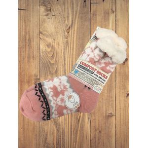 wintersok met fleece voering en anti-slip