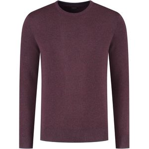 GENTS - Ronde hals two-tone - Katoen - Rood - Maat M/M