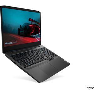 Lenovo IdeaPad Gaming 3 4600H Notebook 39,6 cm (15.6"") Full HD AMD Ryzen™ 5 8 GB DDR4-SDRAM 512 GB SSD NVIDIA® GeForce® GTX 1650 Wi-Fi 5 (802.11ac) Windows 10 Home Zwart