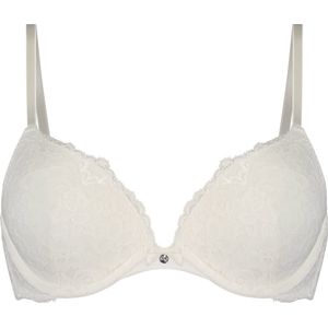 Hunkemöller - Marine - BH - Wit - Full Cup - Push-up - Met Beugel