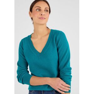 Damart - Trui van zuiver kasjmier - Dames - Blauw - XS