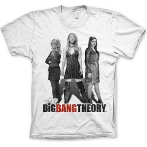 The Big Bang Theory Heren Tshirt -M- Big Bang Girl Power Wit