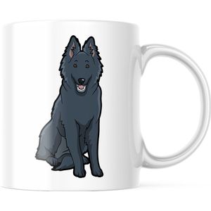 Dog Lover Mok met afbeelding: duitse herder zwart | Honden Liefhebber | Honden Spreuk | Cadeau | Grappige mok | Koffiemok | Koffiebeker | Theemok | Theebeker