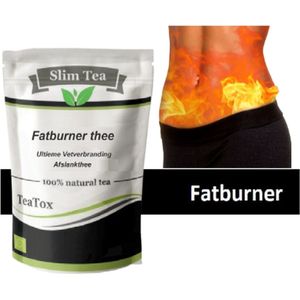 Slim Teatox Fatburner - Afslankthee - vet verbranden- boost stofwisseling- afvallen-platte buik
