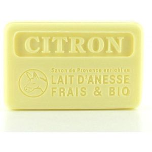 4x Savon de marseille citroen ezelinnenmelk zeep - biologische zeep - Herstellend & voedend - franse zeep
