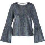 usha FESTIVAL Blouse  blauw / indigo / donkergroen