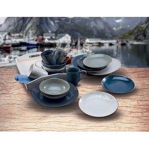 Serviesset duurzaam borden mokken kommen tableware set