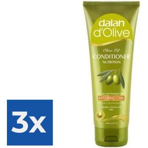 Dalan d’Olive  Conditioner Repairing Care 200ml - Voordeelverpakking 3 stuks