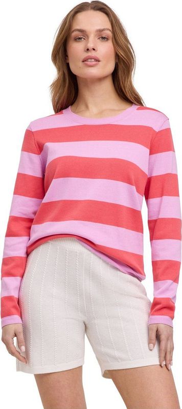 FALKE - Basic Crew Neck - Gebreide Trui - Veelkleurig