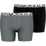 TOM TAILOR - Kentucky - Long Boxer - Grijs - 2-Pack