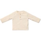 Little Dutch - Baby Shirt - Lange Mouw - Soft Beige Stripe