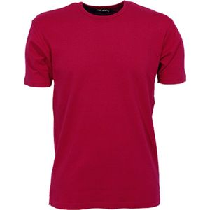 Men's Interlock T-shirt met korte mouwen Deep Red - XL