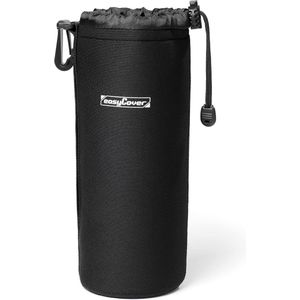 Neoprene Lens Case - X-Large - Black - Protect Your Lens with Soft Pouch