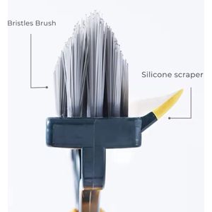 Badkamer bezem - Binnen bezem - Multifunctionele bezem - 2 in 1 - Anti schimmel - Anti kalk - Badkamer schoonmaken - Keuken schoonmaken - Huishouden - Binnen bezem 2 in 1 - D2.3