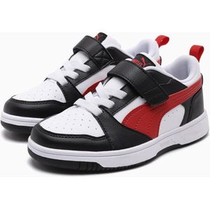 PUMA Puma Rebound V6 Lo AC+ PS Unisex Sneakers - PUMA White-For All Time Red-PUMA Black - Maat 32