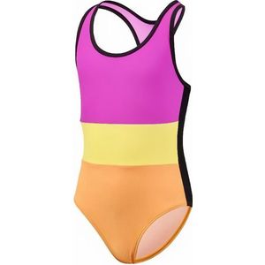 Beco Zwempak Pop Colour Meisjes Polyamide Roze/oranje Maat 128