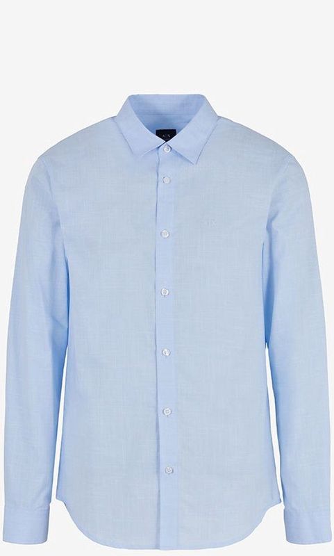 Armani Exchange 3dzc38_zn4oz Overhemd Met Lange Mouwen Blauw S Man